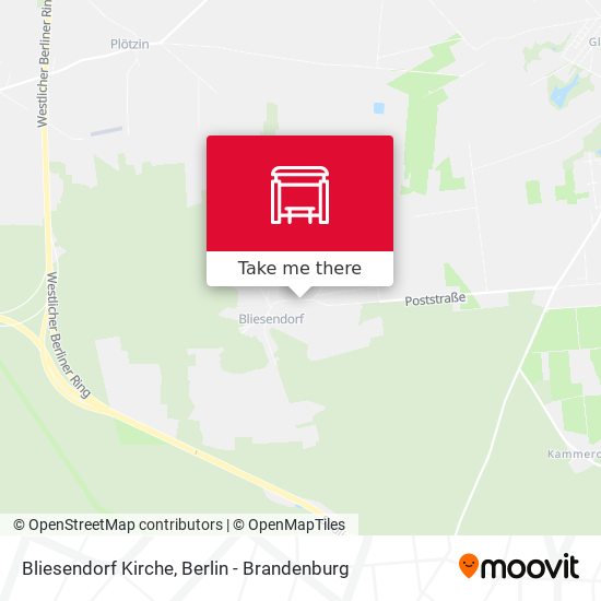 Bliesendorf Kirche map