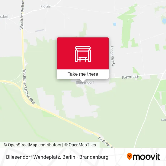 Bliesendorf Wendeplatz map