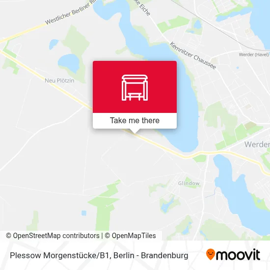 Plessow Morgenstücke/B1 map