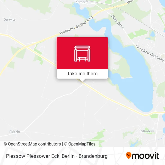 Карта Plessow Plessower Eck