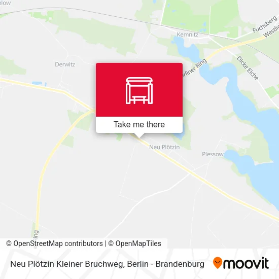 Карта Neu Plötzin Kleiner Bruchweg