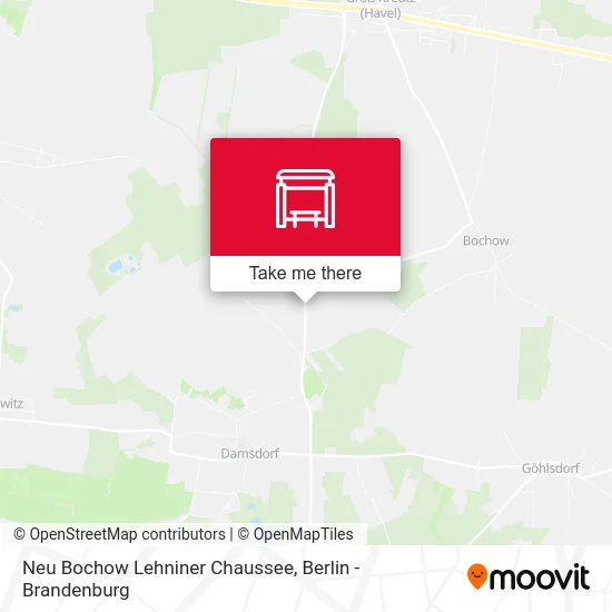 Neu Bochow Lehniner Chaussee map