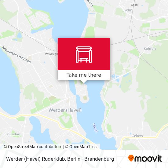 Werder (Havel) Ruderklub map