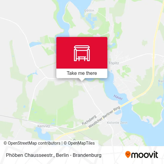 Phöben Chausseestr. map