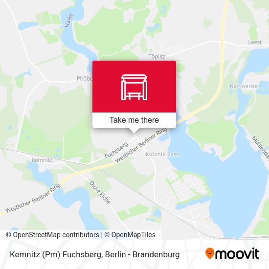 Карта Kemnitz (Pm) Fuchsberg