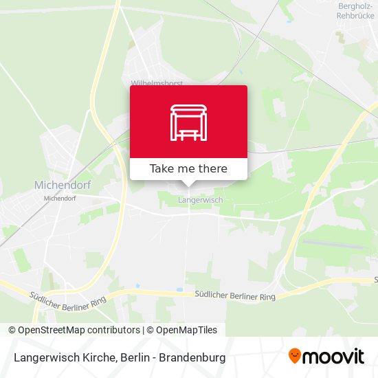Langerwisch Kirche map