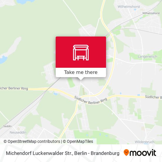 Michendorf Luckenwalder Str. map