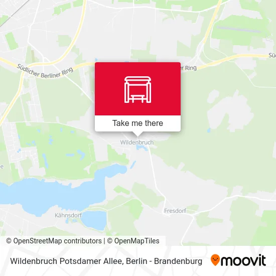 Wildenbruch Potsdamer Allee map