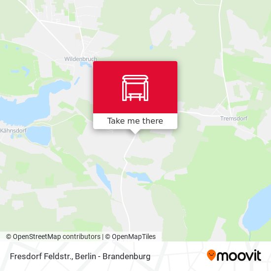 Fresdorf Feldstr. map