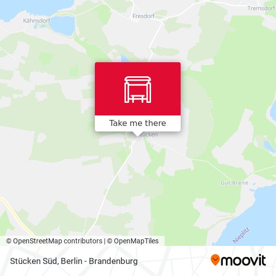 Stücken Süd map