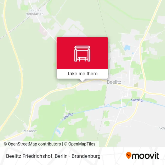 Карта Beelitz Friedrichshof