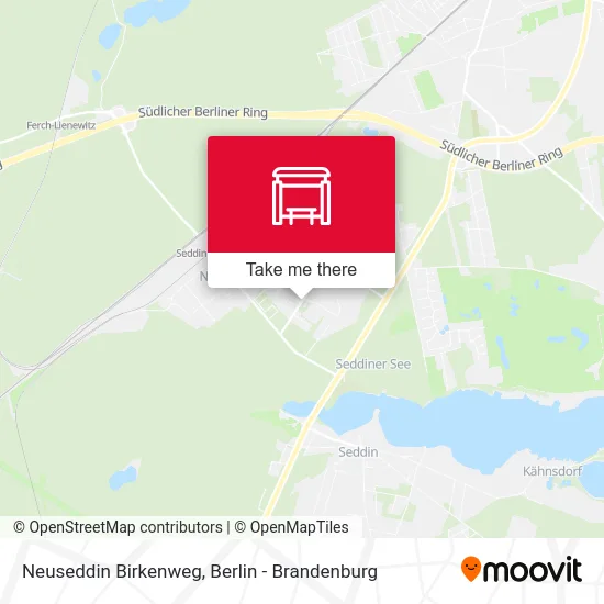 Neuseddin Birkenweg map