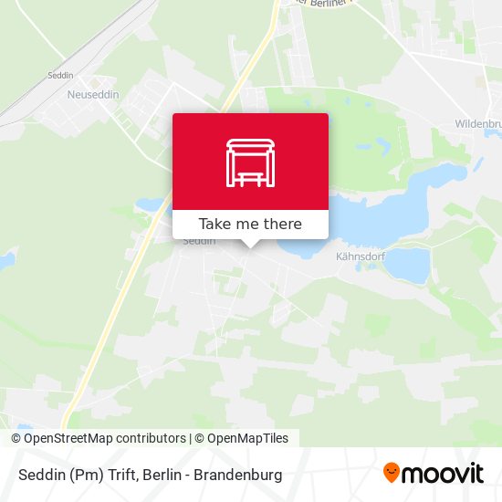 Seddin (Pm) Trift map