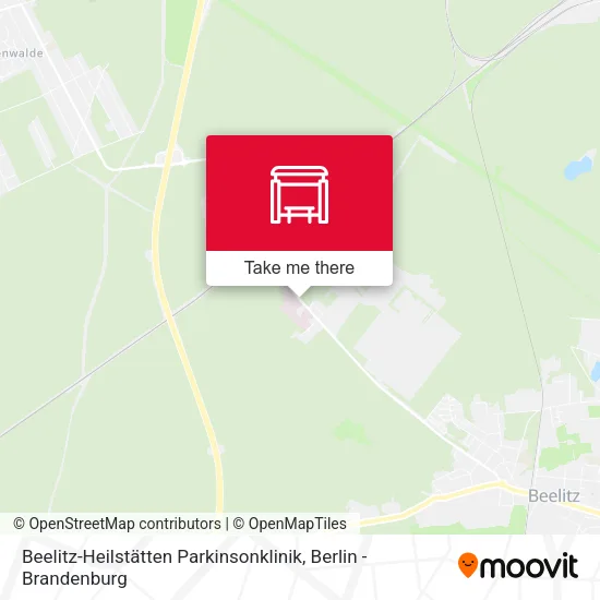 Карта Beelitz-Heilstätten Parkinsonklinik