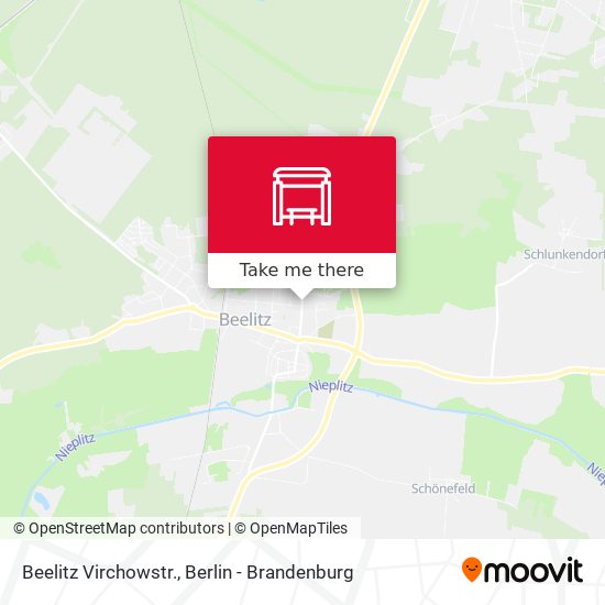 Beelitz Virchowstr. map