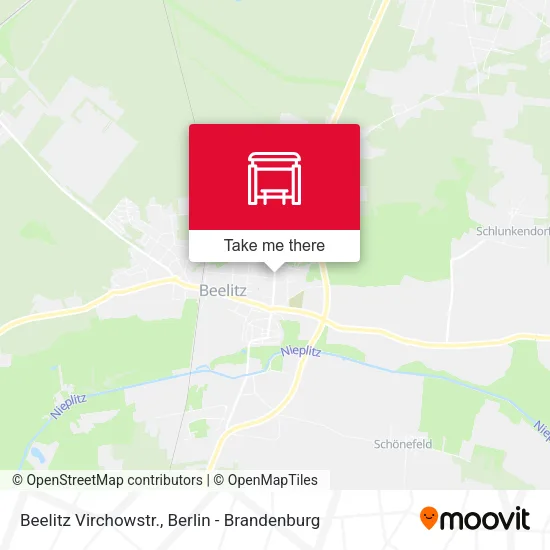 Beelitz Virchowstr. map