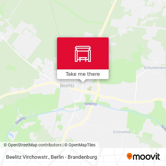 Beelitz Virchowstr. map