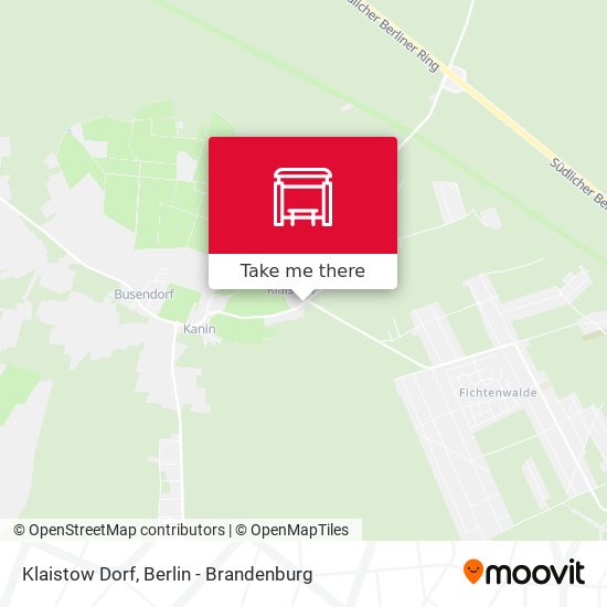 Klaistow Dorf map