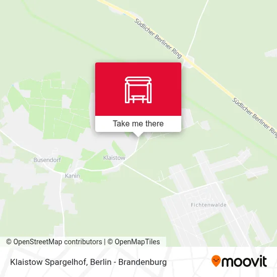 Klaistow Spargelhof map