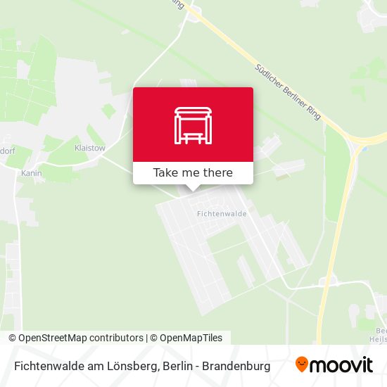 Fichtenwalde am Lönsberg map