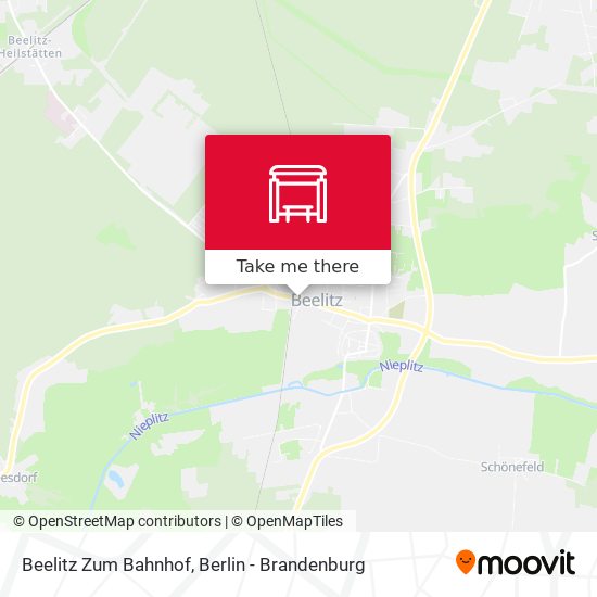 Beelitz Zum Bahnhof map