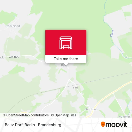 Baitz Dorf map