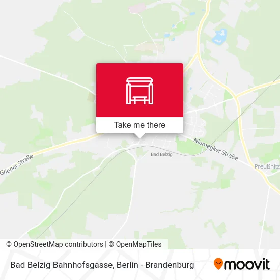 Bad Belzig Bahnhofsgasse map