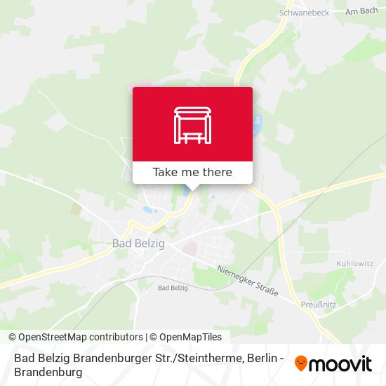 Bad Belzig Brandenburger Str. / Steintherme map