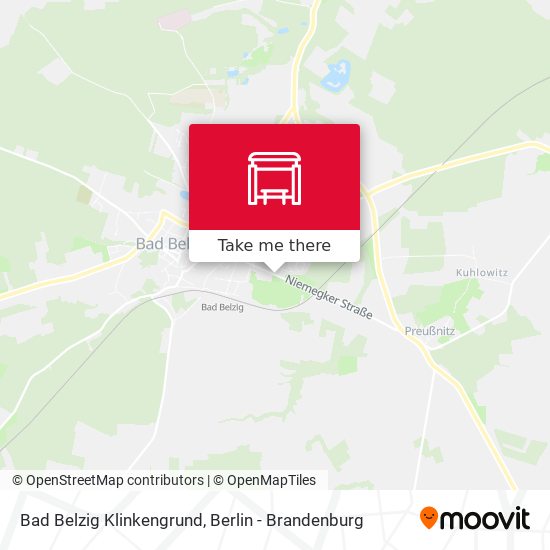 Bad Belzig Klinkengrund map