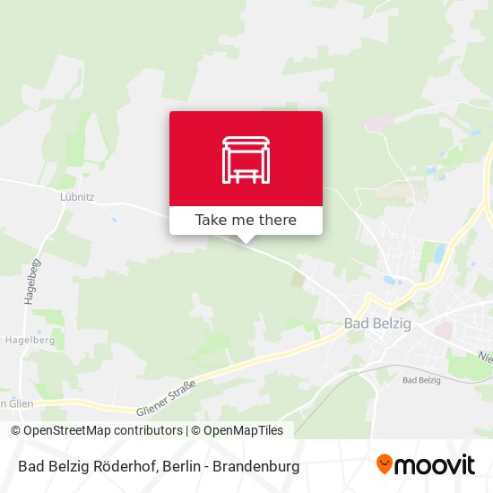 Bad Belzig Röderhof map