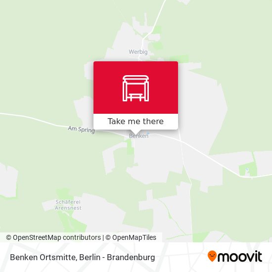 Benken Ortsmitte map