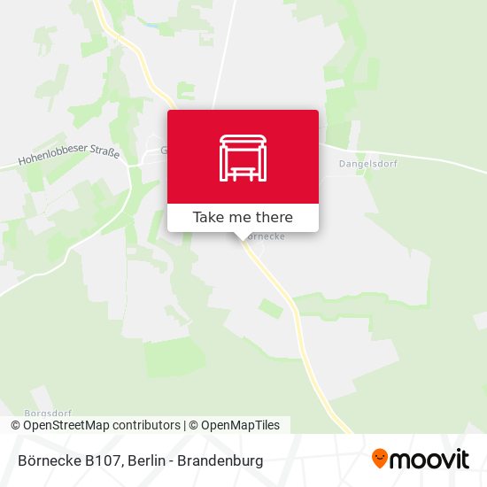 Börnecke B107 map