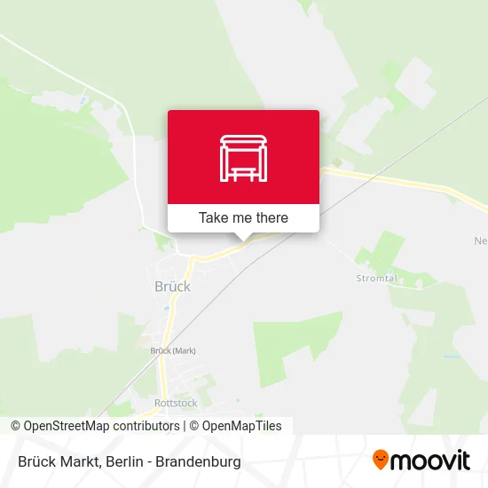 Brück Markt map