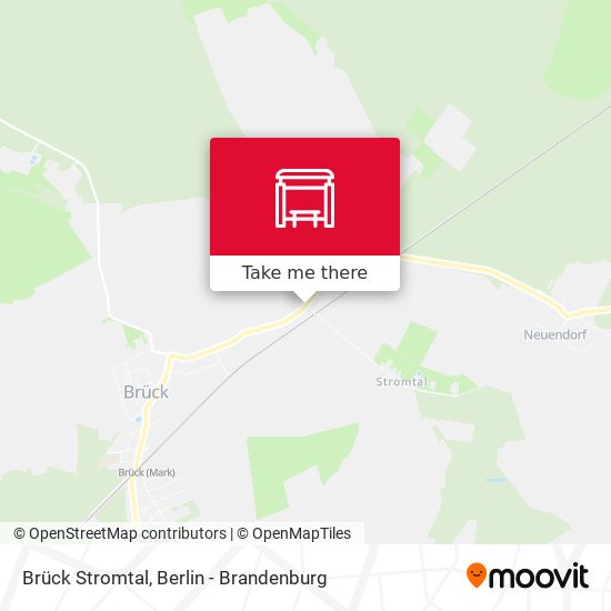 Brück Stromtal map