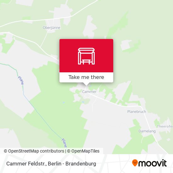 Cammer Feldstr. map
