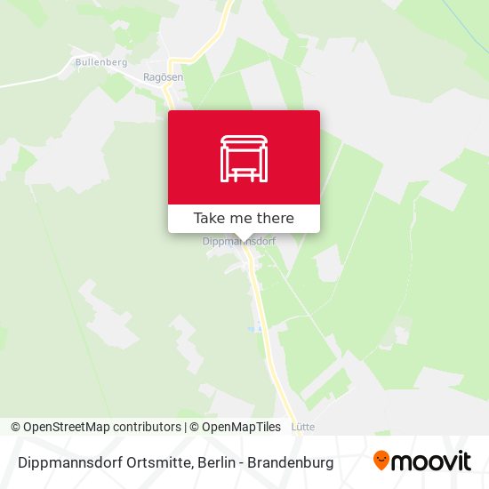 Dippmannsdorf Ortsmitte map