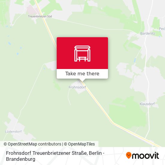 Frohnsdorf Treuenbrietzener Straße map