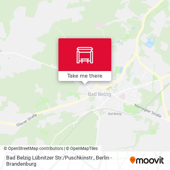Bad Belzig Lübnitzer Str. / Puschkinstr. map