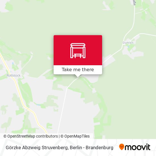 Görzke Abzweig Struvenberg map