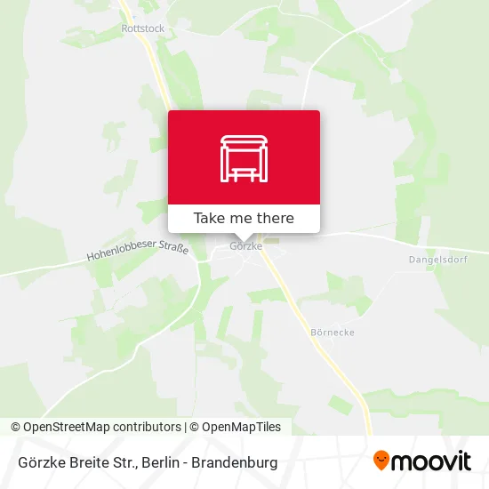 Карта Görzke Breite Str.