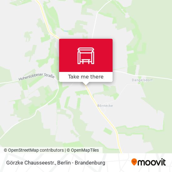 Görzke Chausseestr. map