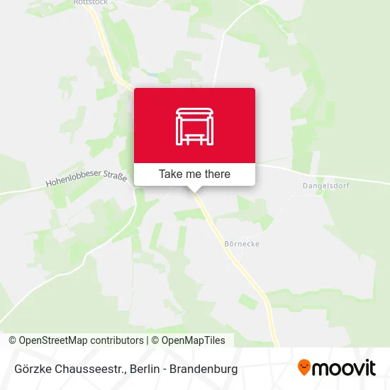 Görzke Chausseestr. map