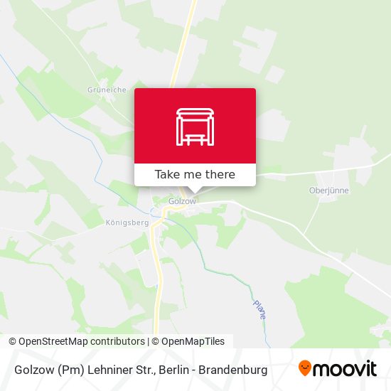 Golzow (Pm) Lehniner Str. map