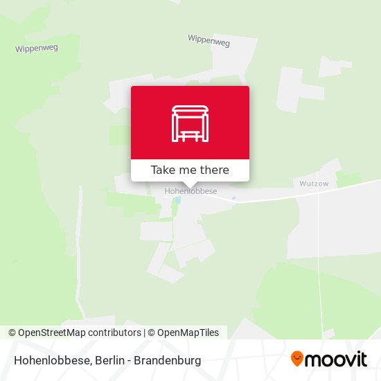 Hohenlobbese map