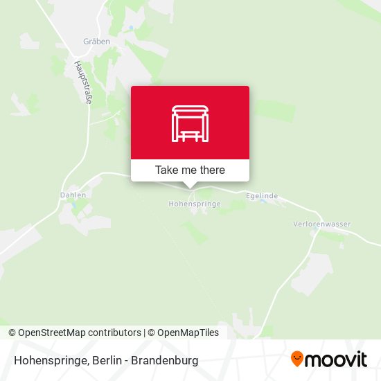 Карта Hohenspringe