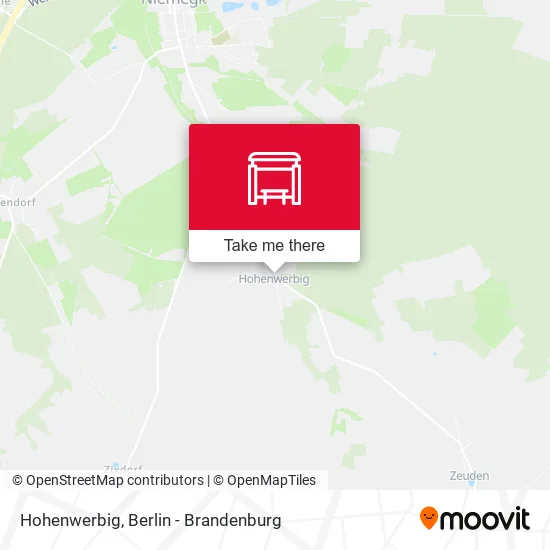 Карта Hohenwerbig