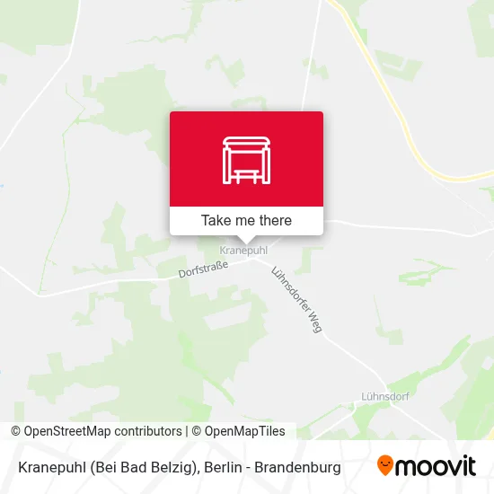 Kranepuhl (Bei Bad Belzig) map