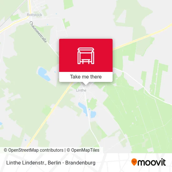 Linthe Lindenstr. map