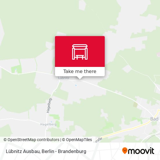 Lübnitz Ausbau map
