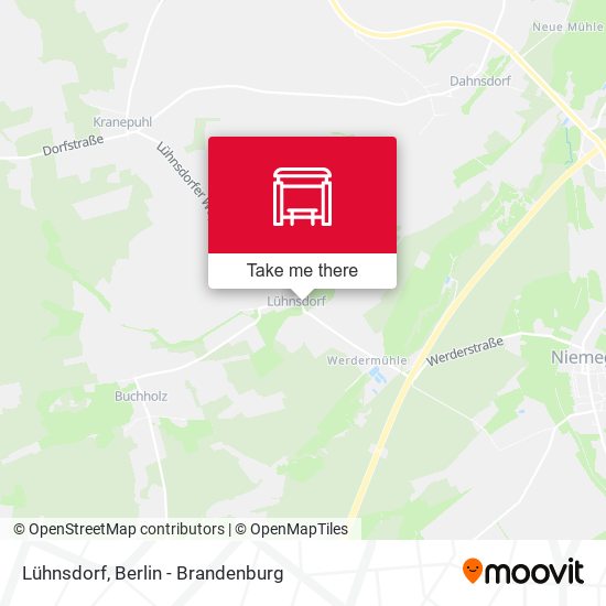 Lühnsdorf map
